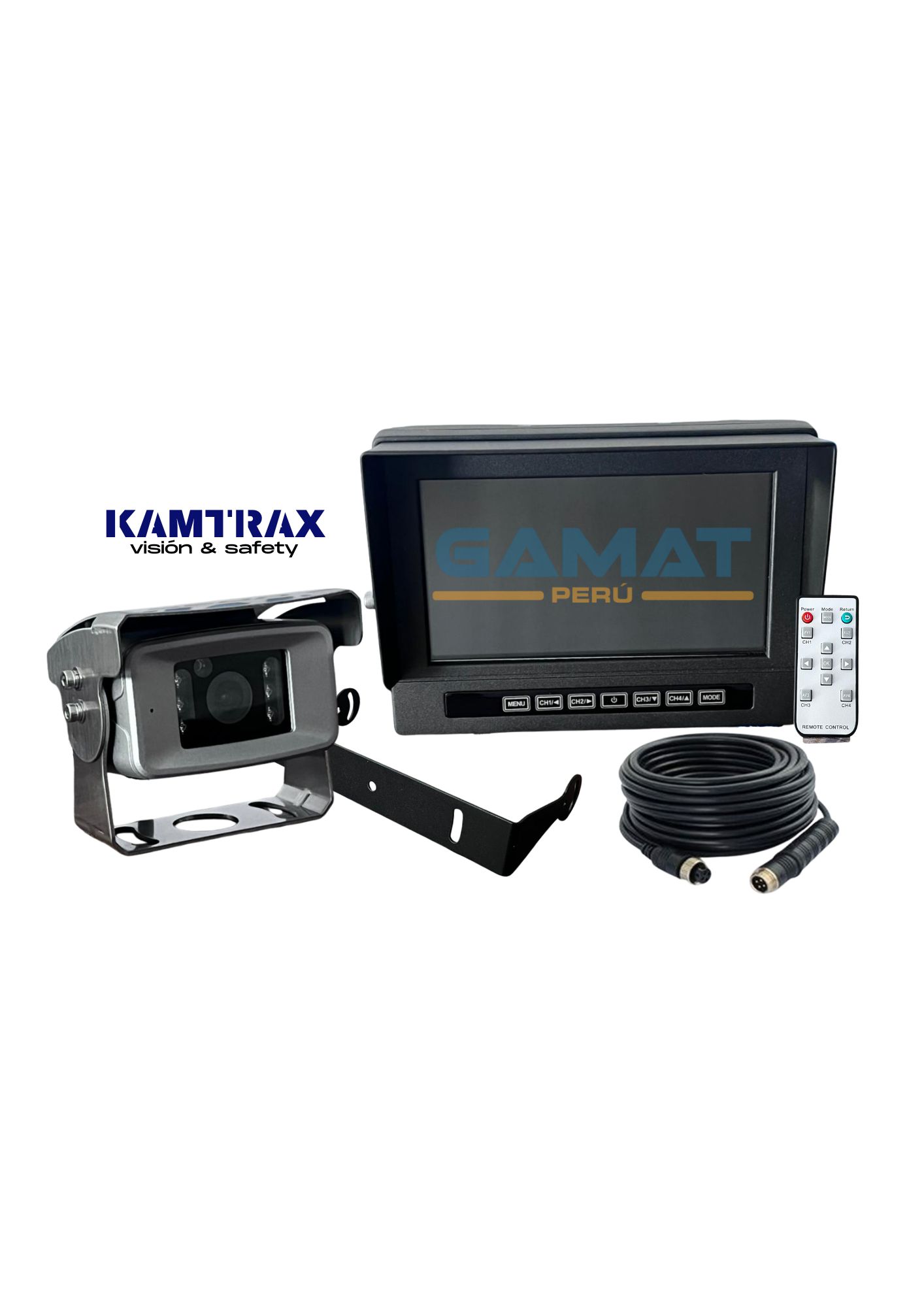 KIT SISTEMA SEGURIDAD  MINERA GMT1 IP69K 12/24V - KAMTRAX