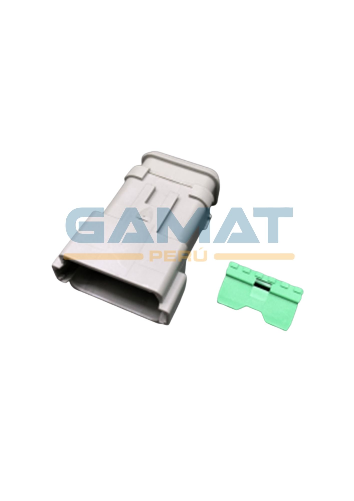 CONECTOR DEUTSCH DTM-H 12 VIAS GRIS EXT