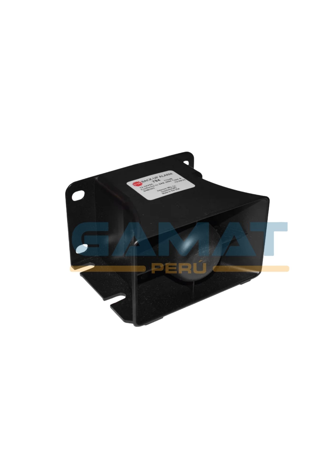 ALARMA DE RETROCESO 112dB 24VDC - PETERSON