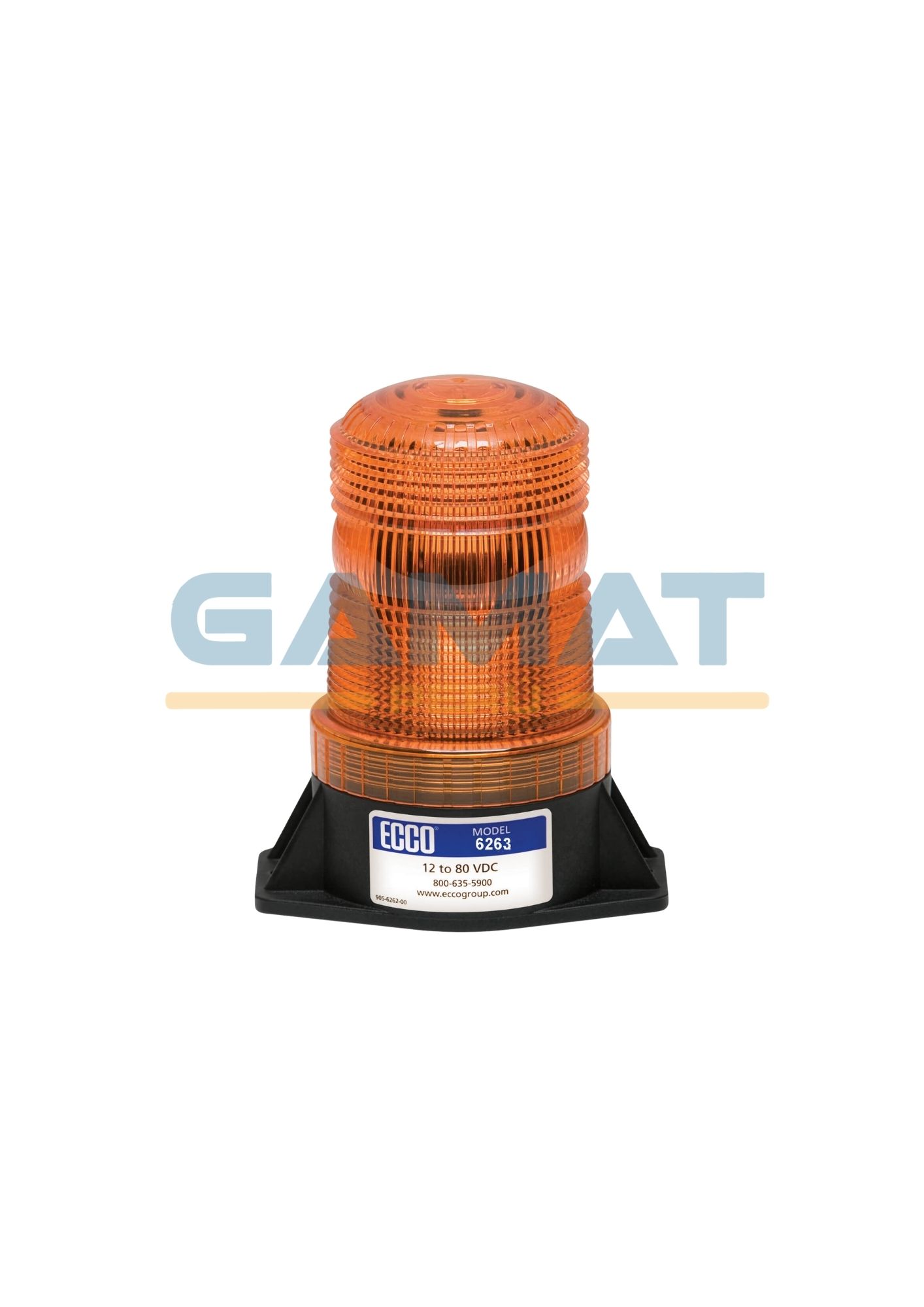 CIRCULINA TUBULAR AMBAR 10-110VDC #6262A - ECCO