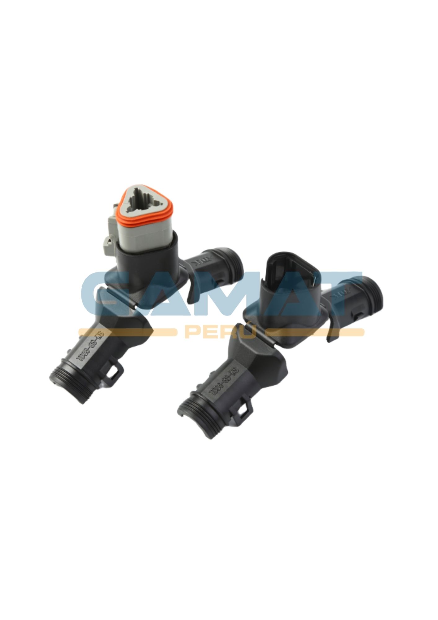 COVER P/ CONECTOR DEUTSCH DT-M 3 VIAS  GRIS SIMPLE