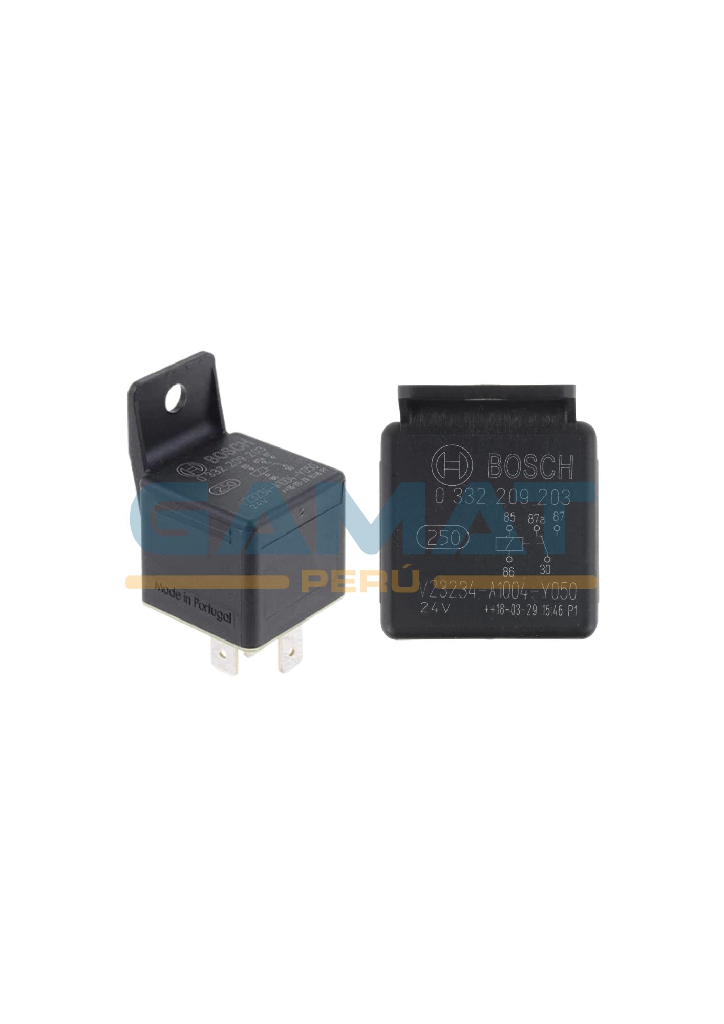 RELAY 5 PATAS 24VDC - BOSCH
