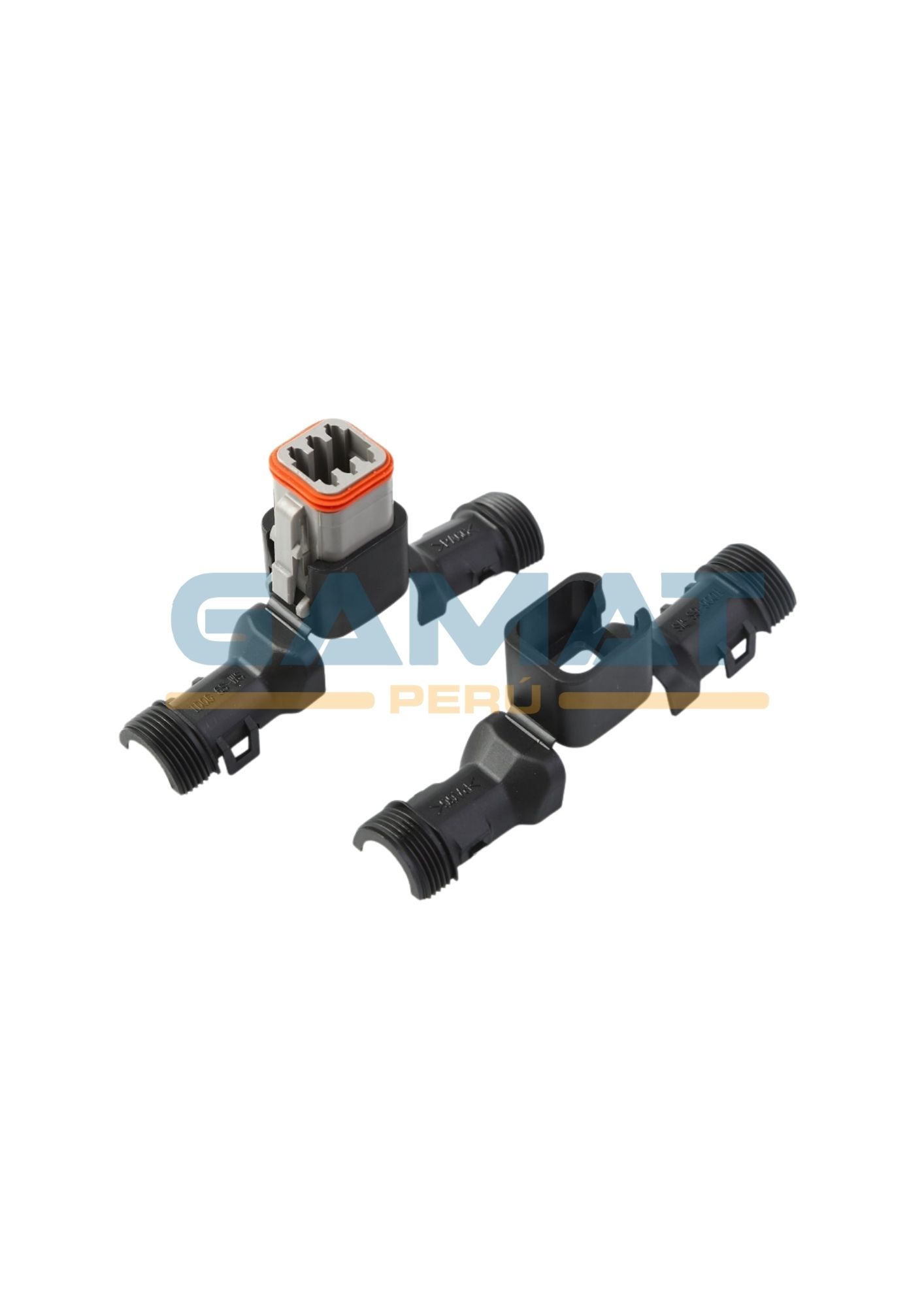 COVER P/ CONECTOR DEUTSCH DT-M 6 VIAS  GRIS SIMPLE