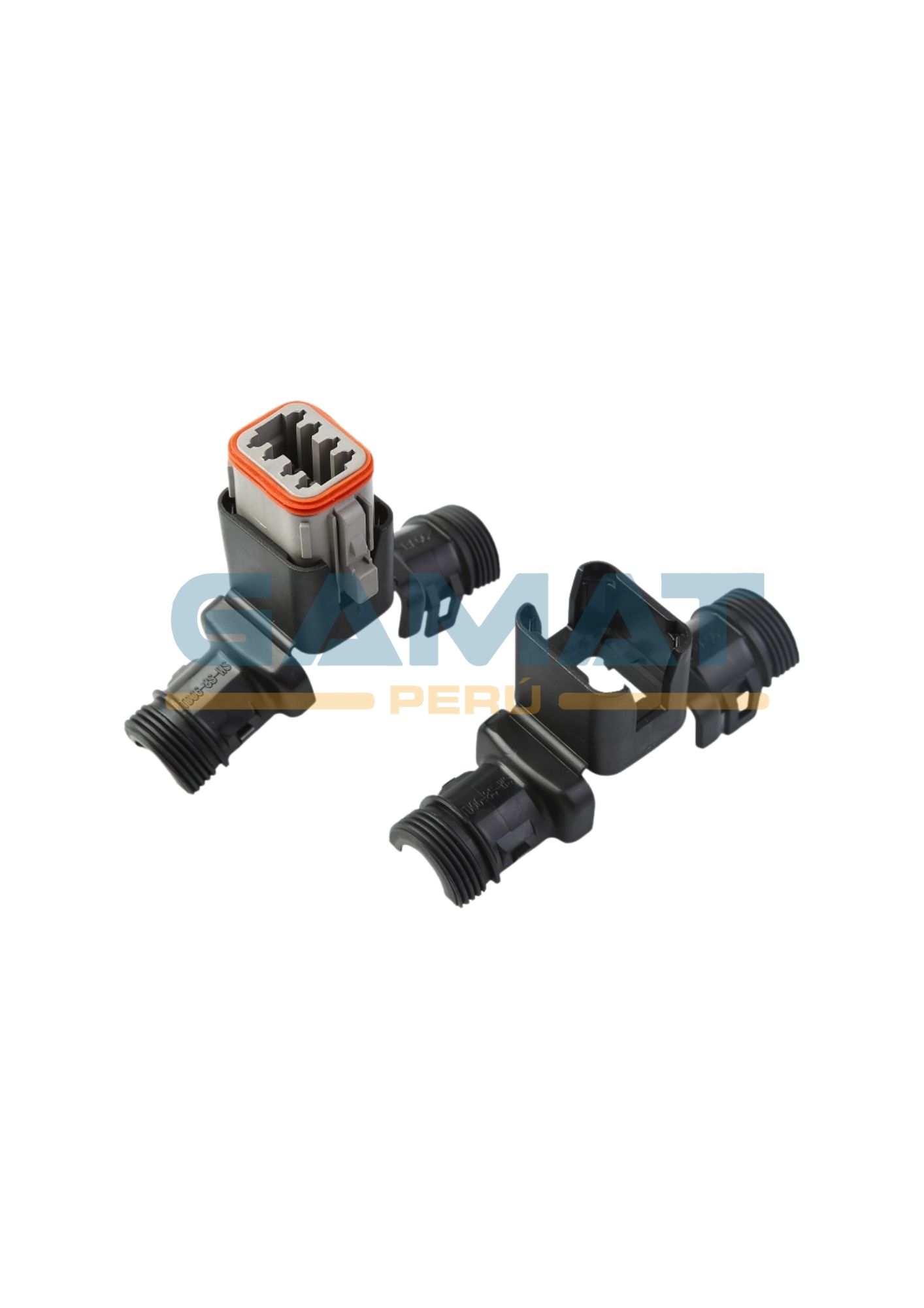 COVER P/ CONECTOR DEUTSCH DT-M 8 VIAS  GRIS SIMPLE