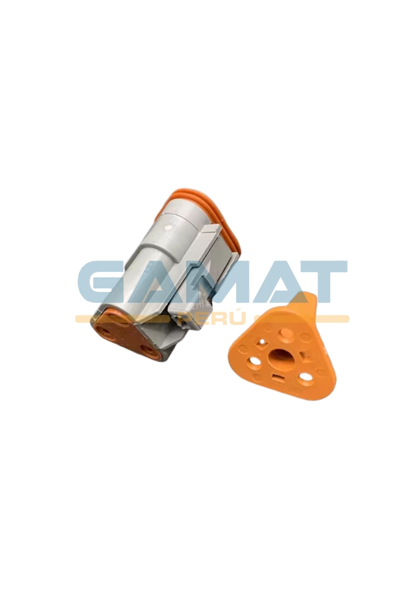CONECTOR DEUTSCH DT-M 3 VIAS GRIS SIMPLE