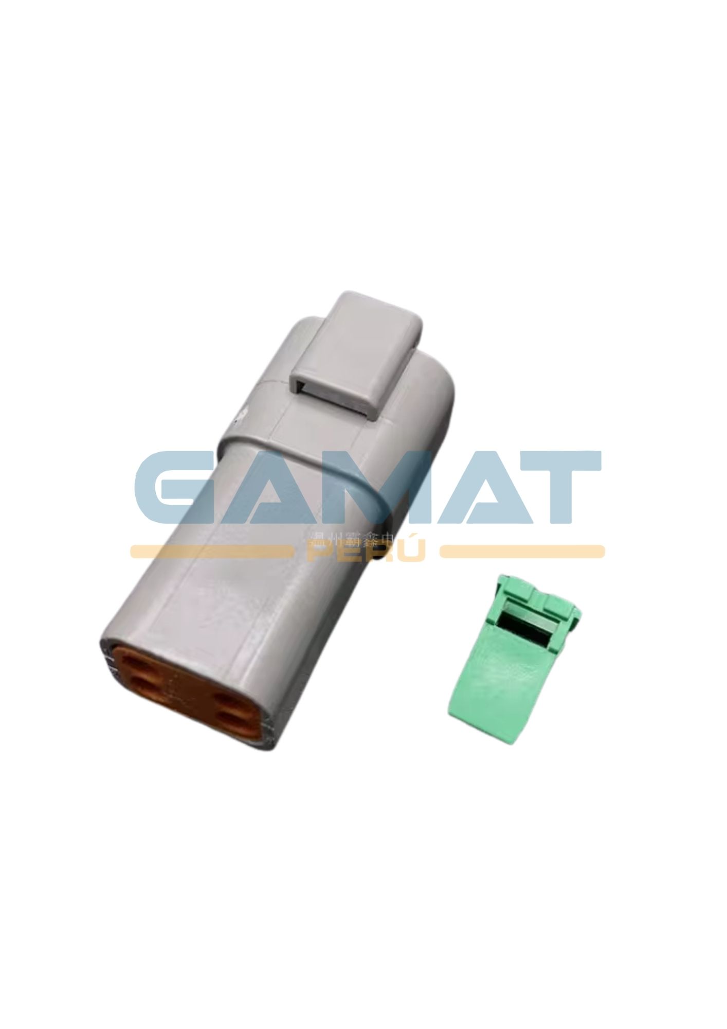 CONECTOR DEUTSCH DT-H 4 VIAS GRIS SIMPLE