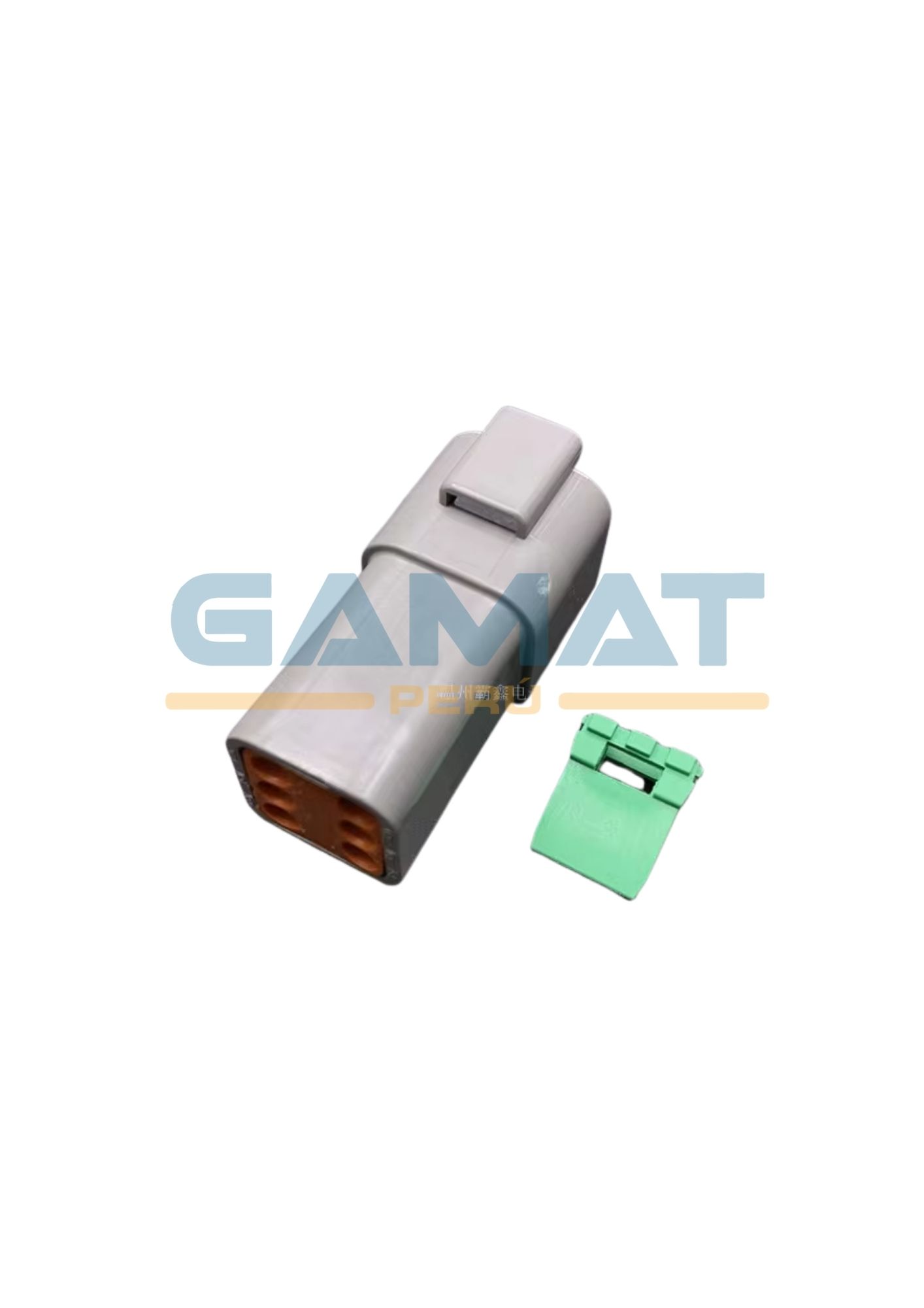 CONECTOR DEUTSCH DT-H 6 VIAS GRIS SIMPLE