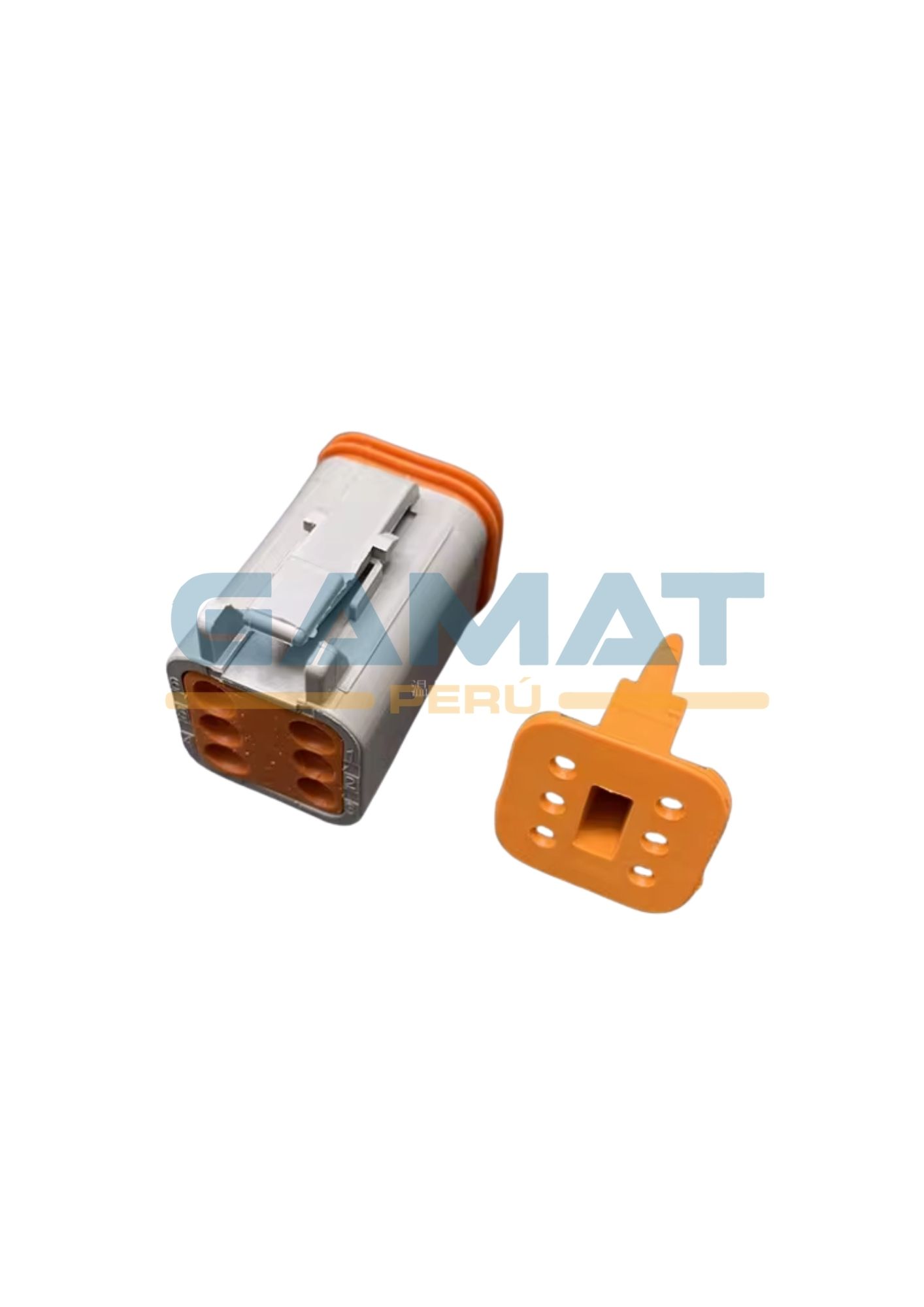 CONECTOR DEUTSCH DT-M 6 VIAS GRIS SIMPLE