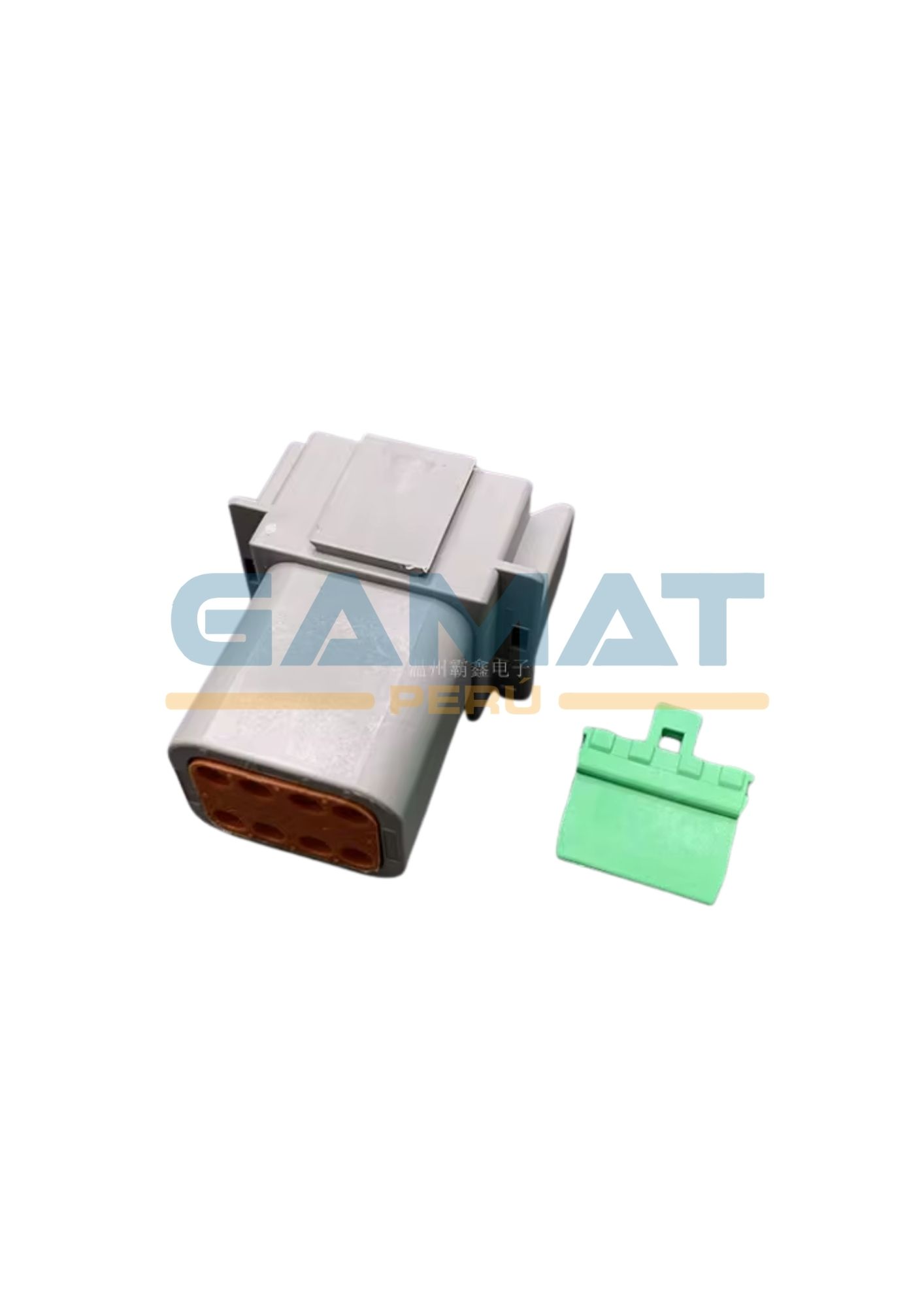 CONECTOR DEUTSCH DT-H 8 VIAS GRIS SIMPLE