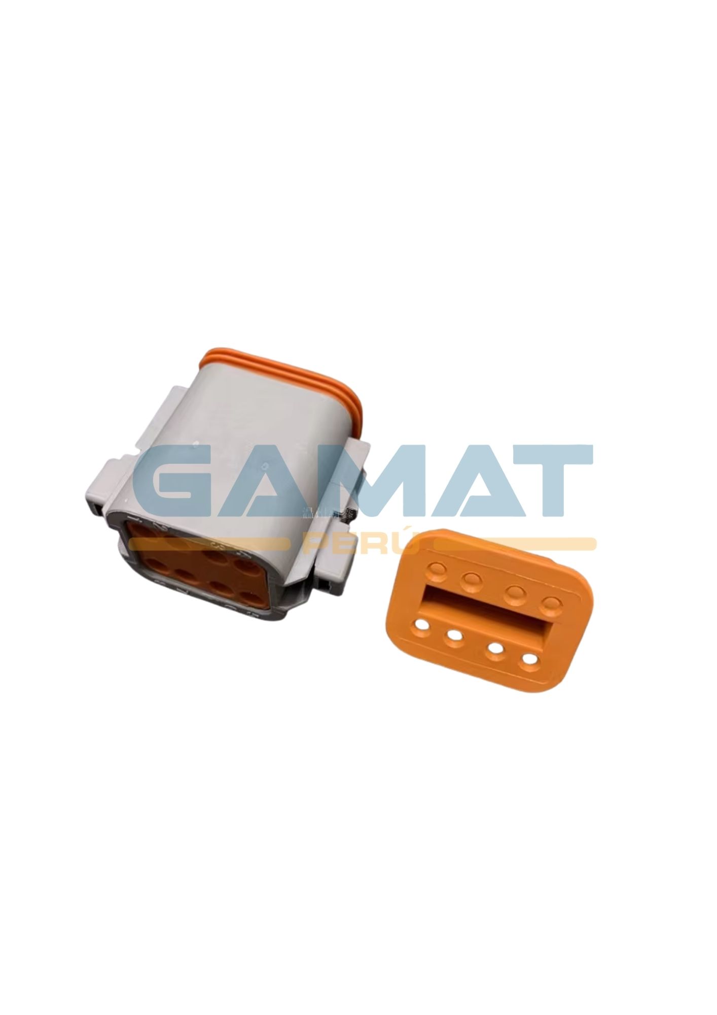 CONECTOR DEUTSCH DT-M 8 VIAS GRIS SIMPLE