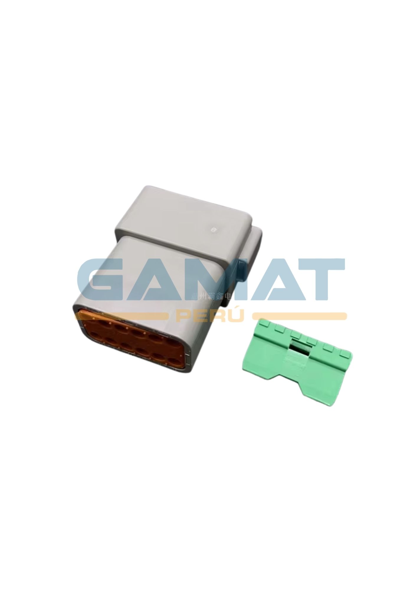 CONECTOR DEUTSCH DTM-H 12 VIAS GRIS EXT