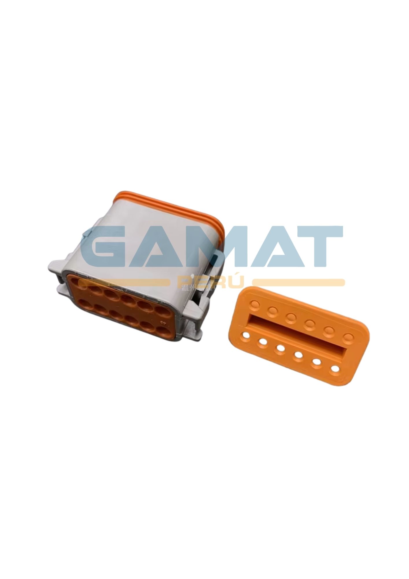 CONECTOR DEUTSCH  DT-M 12 VIAS GRIS SIMPLE