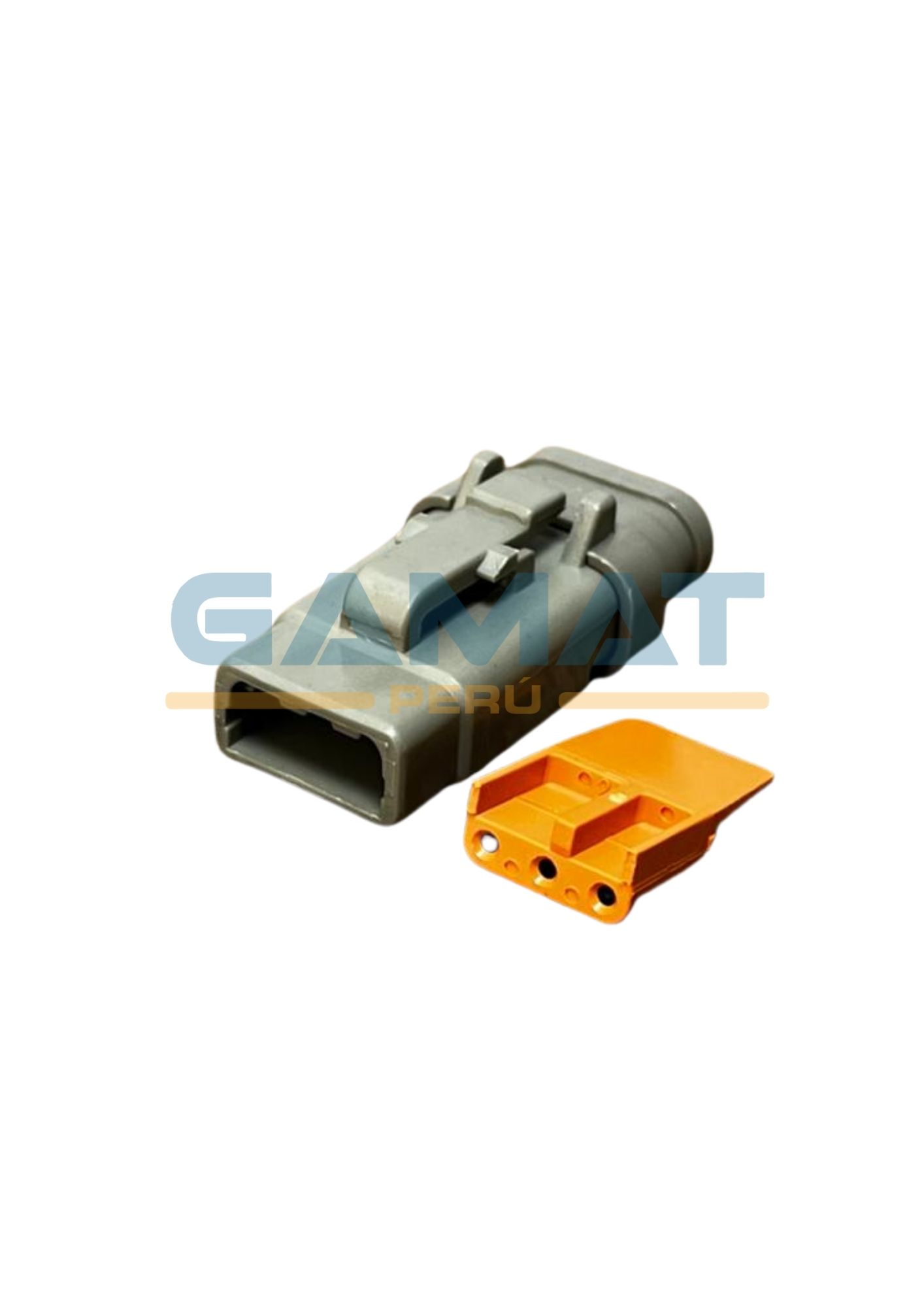 CONECTOR DEUTSCH DTM-M 3 VIAS GRIS EXT