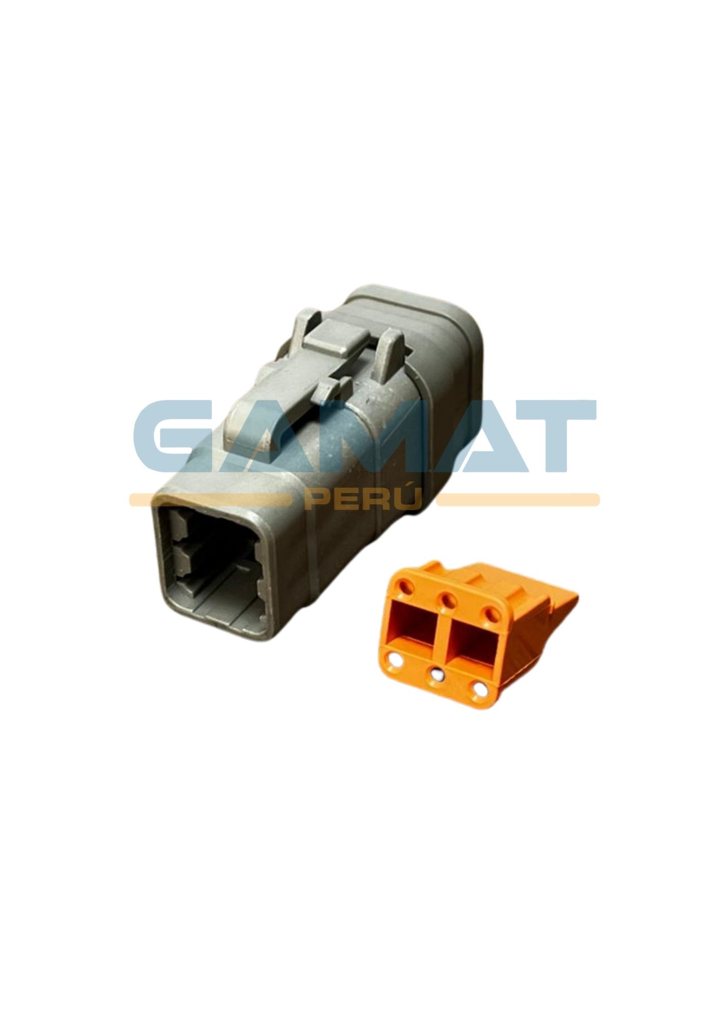 CONECTOR DEUTSCH  DTM-M 6 VIAS GRIS EXT