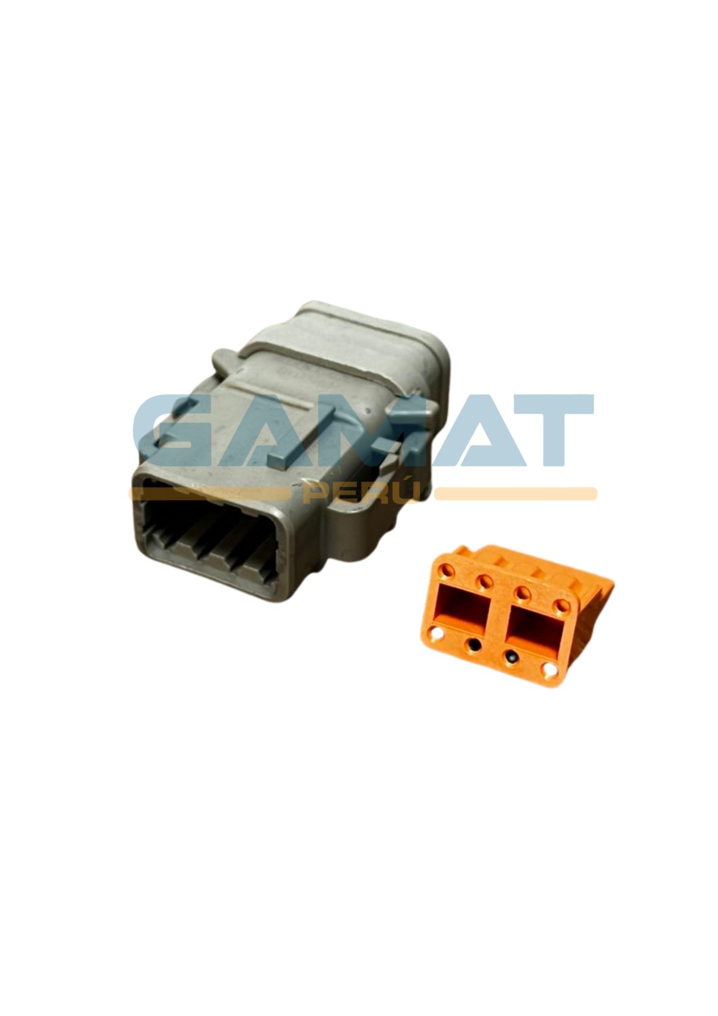 CONECTOR DEUTSCH DTM-M 8 VIAS GRIS EXT