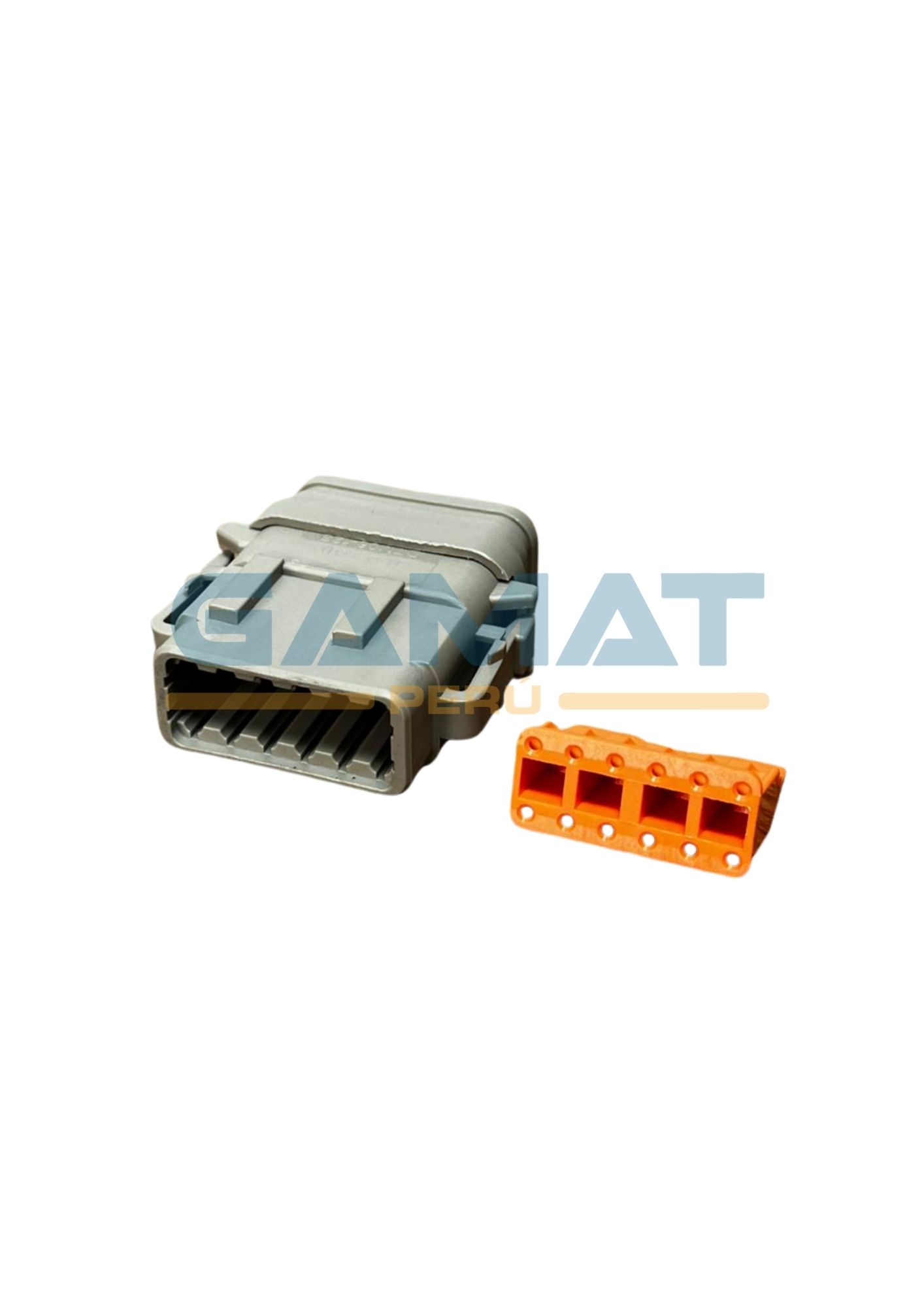 CONECTOR DEUTSCH DTM-M 12 VIAS GRIS EXT