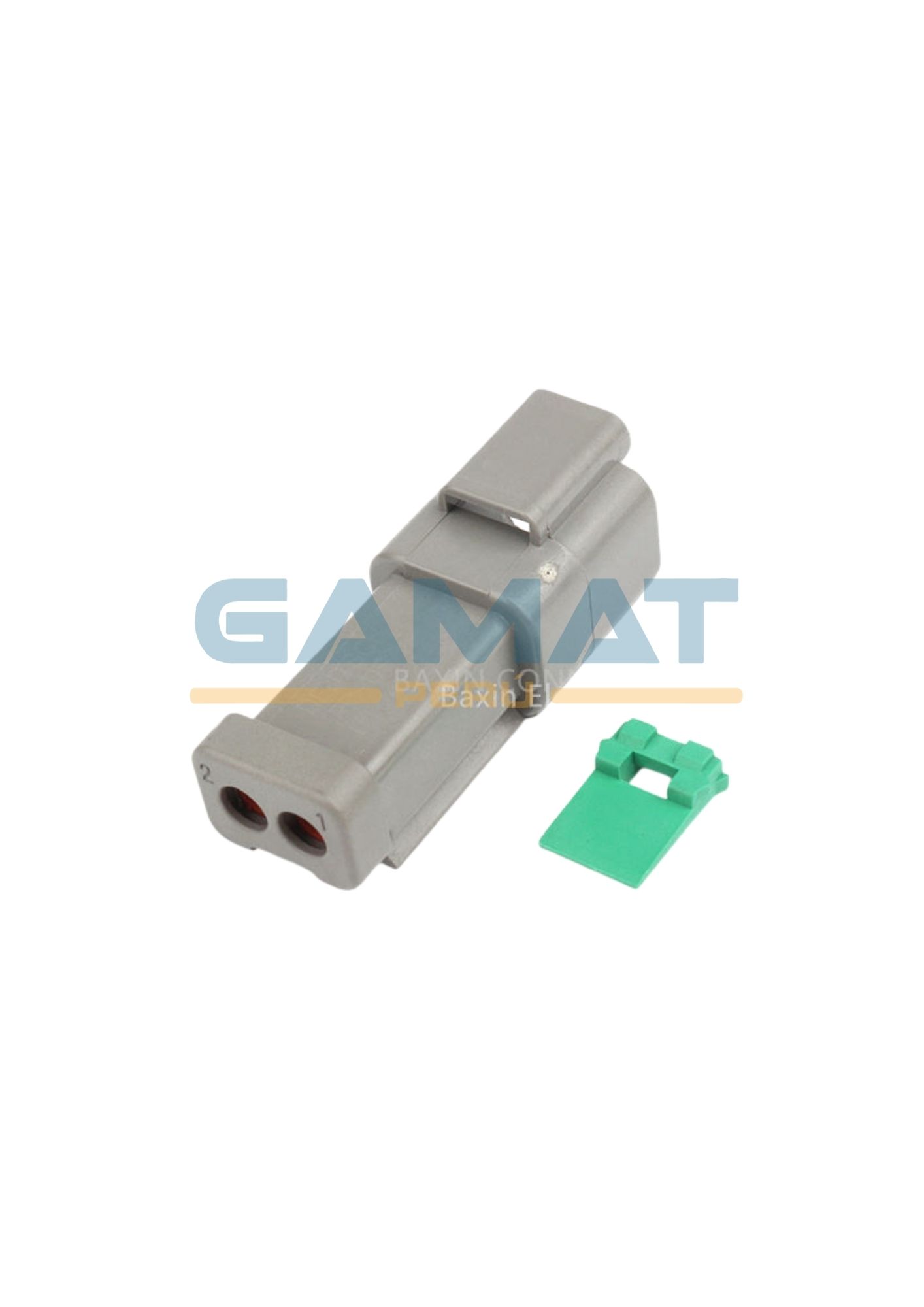 CONECTOR DEUTSCH DT-H 2 VIAS GRIS