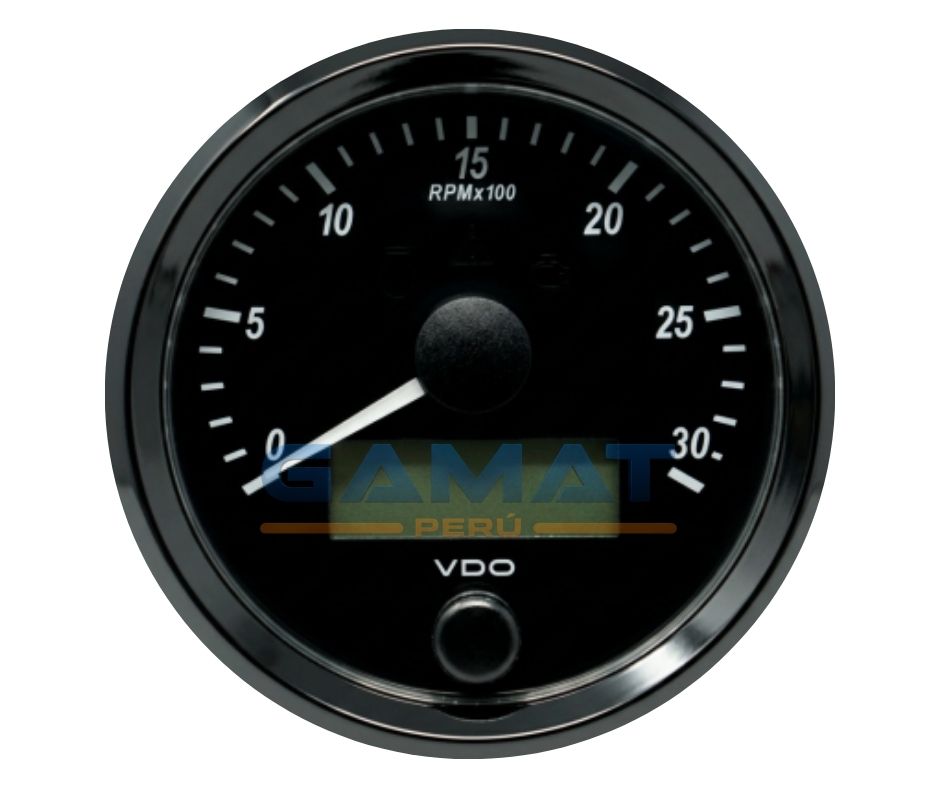 INDICADOR TACOMETRO DE MOTOR CON HOROMETRO - VDO
