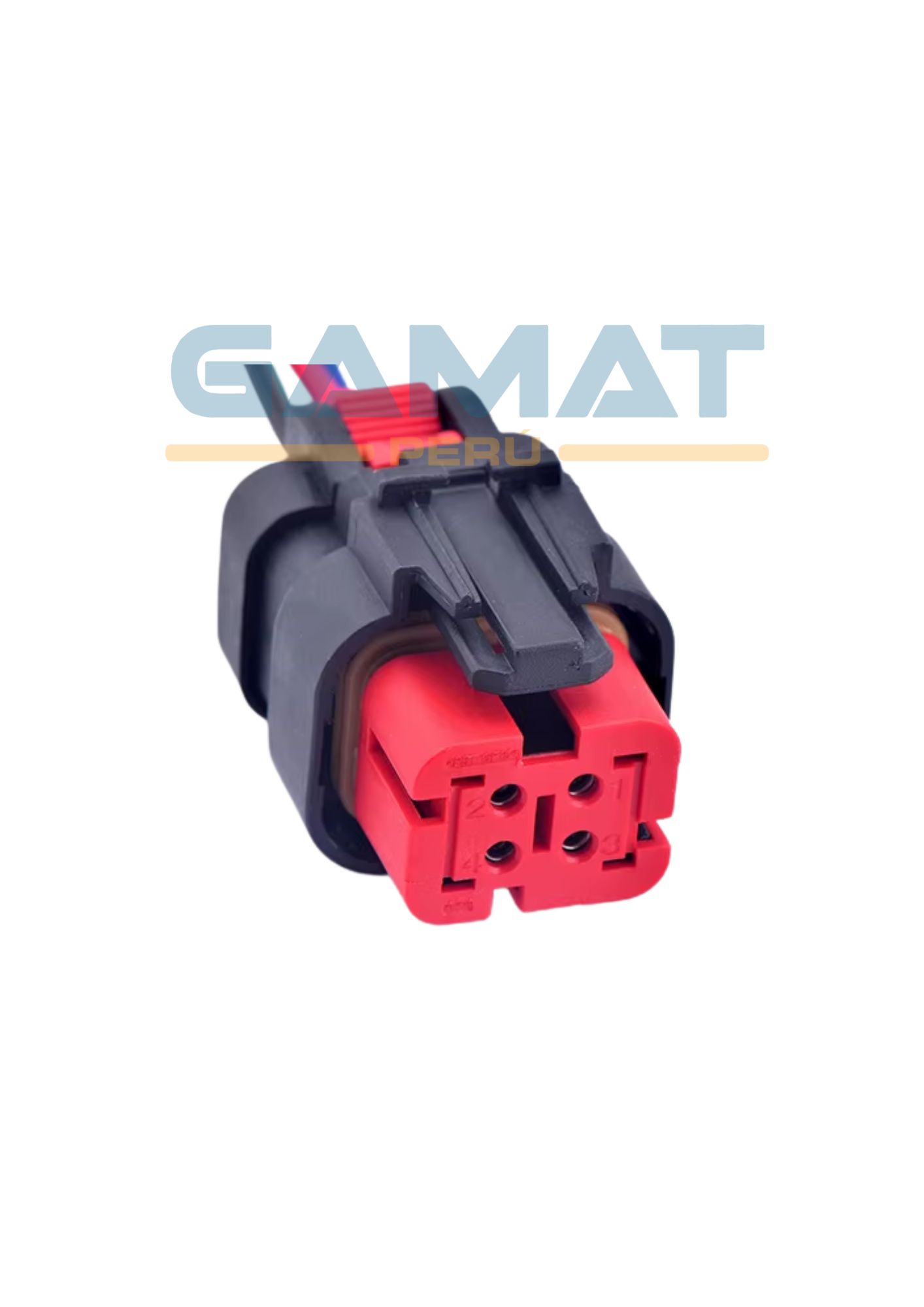 CONECTOR TYCO-BLACK TY4 ROJO / PIN