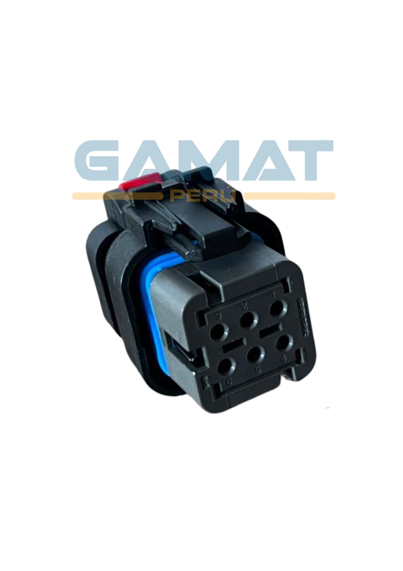 CONECTOR TYCO-BLACK TY6 VERDE / PIN