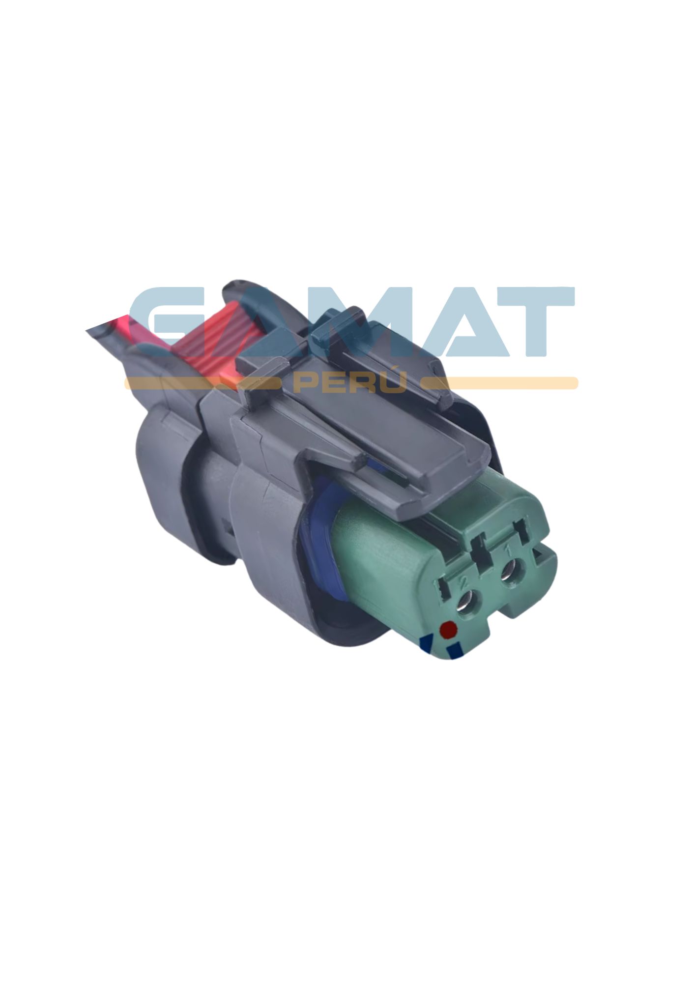 CONECTOR TYCO-BLACK TY2 VERDE / PIN