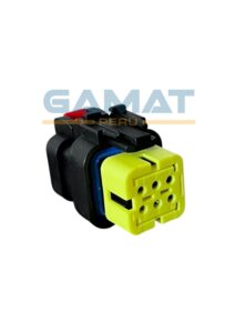 CONECTOR TYCO-BLACK TY6 AMARILLO / PIN