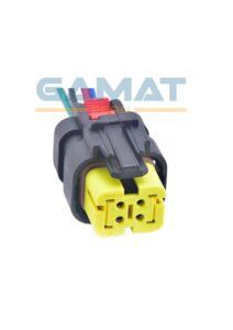 CONECTOR TYCO-BLACK TY4 AMARILLO / PIN