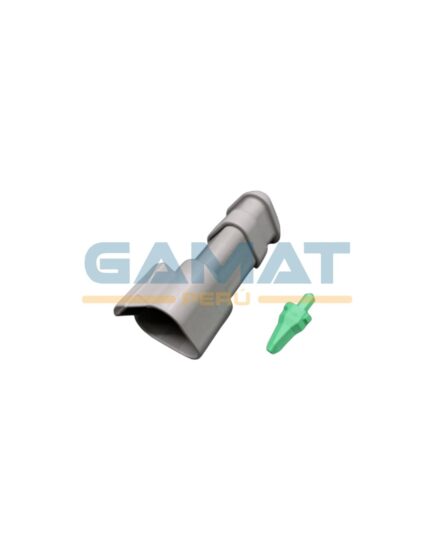 CONECTOR DT-H 3 VIAS GRIS EXT