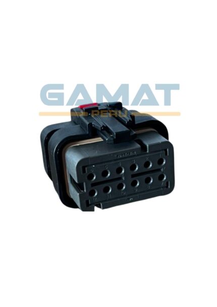 CONECTOR TYCO-BLACK TY12 GRIS / PIN
