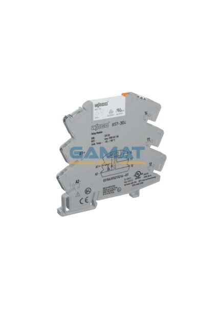 RELE ENCHUFABLE CON BASE  PUSH-IN 1CO 24VDC 6A 6MM
