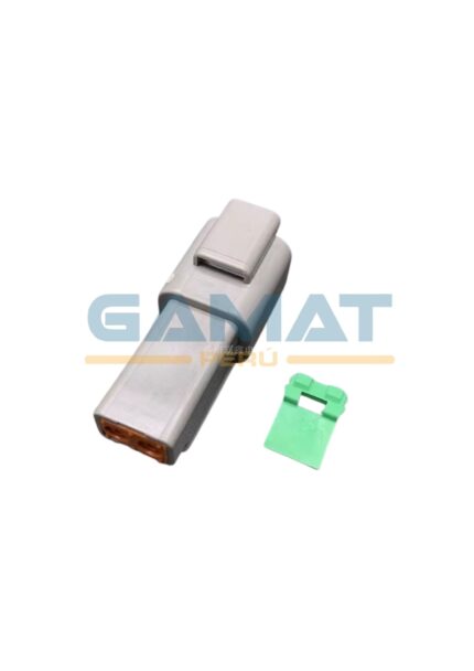 CONECTOR DEUTSCH DT-H 2 VIAS GRIS SIMPLE