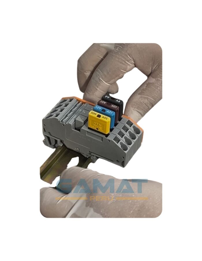 FUSIBLE TERMICO CON BOTON DE RECETEO - Imagen 2