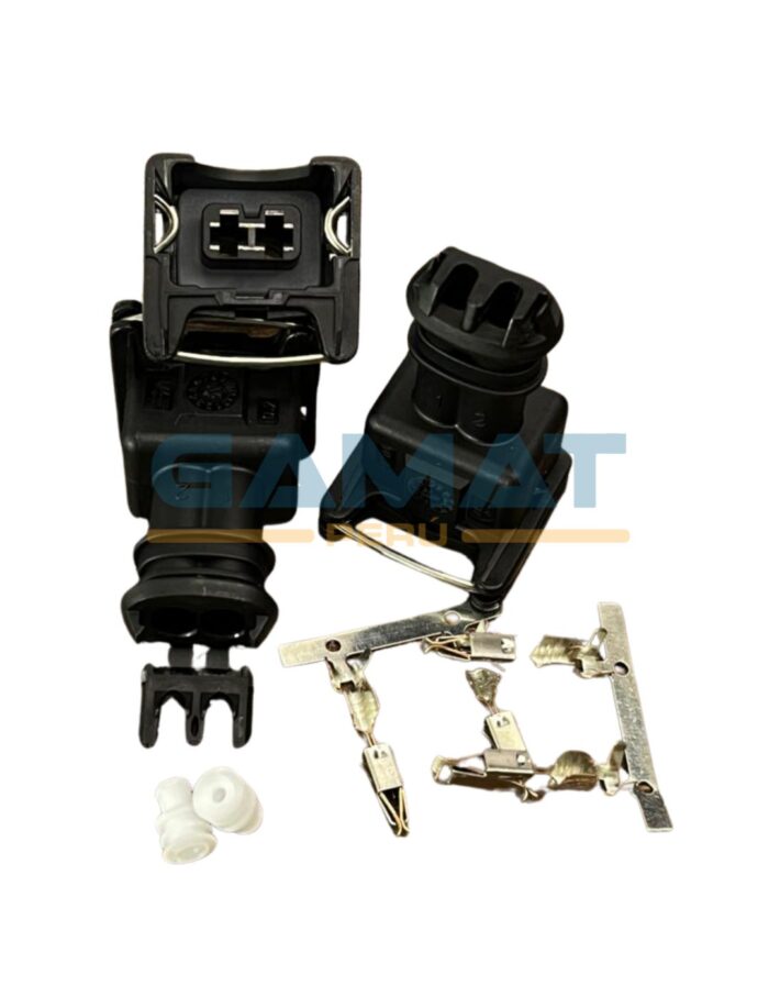 KIT CONECTOR BOSCH HEMBRA 2 PINES - Imagen 1