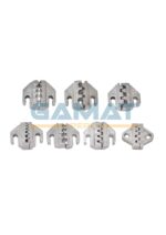 KIT ALICATE DE CRIMPADO C/ 8 PIEZAS P/ DIFERENTES  TERMINALES Y MEDIDAS - Imagen 2