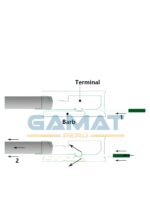 KIT 5 EXTRACTORES D/ ACERO PARA TERMINALES CRIMPADOS - Imagen 2