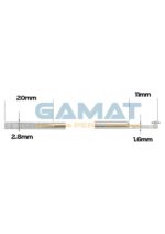 HERRAMIENTA DE 165MM P/ INSERCIÓN Y EXTRACCIÓN DE CONECTORES DT / DTM / DTP - Imagen 2