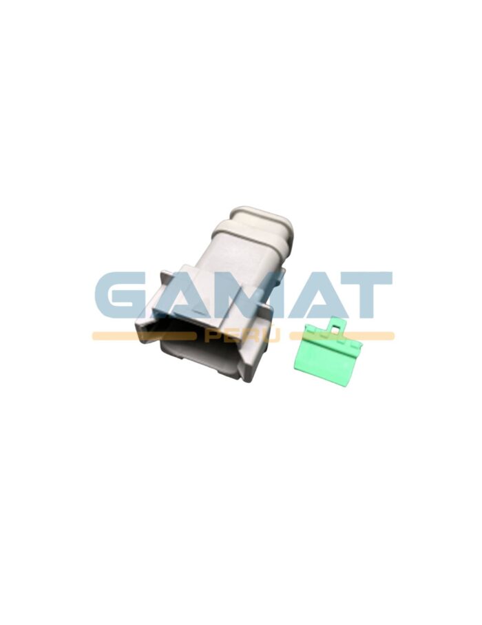 CONECTOR DT-H 8 VIAS GRIS EXT - Imagen 1