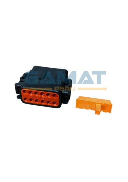 KIT CONECTOR DEUTSCH  DTM-M 12 VIAS NEGRO