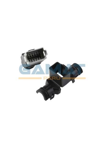 COVER P/ CONECTOR DEUTSCH DT-H 12 VIAS  GRIS SIMPLE