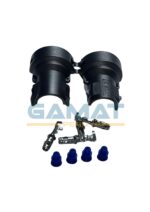 KIT CONECTOR CIRCULAR  2/4 14-16AWG VLV (C/ TRABA - COBERTOR RECTO) - Imagen 2